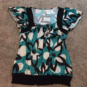 L8ter brand printed top